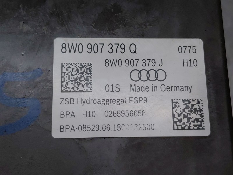 Recambio de abs para audi a4 avant (8w5) s line referencia OEM IAM   