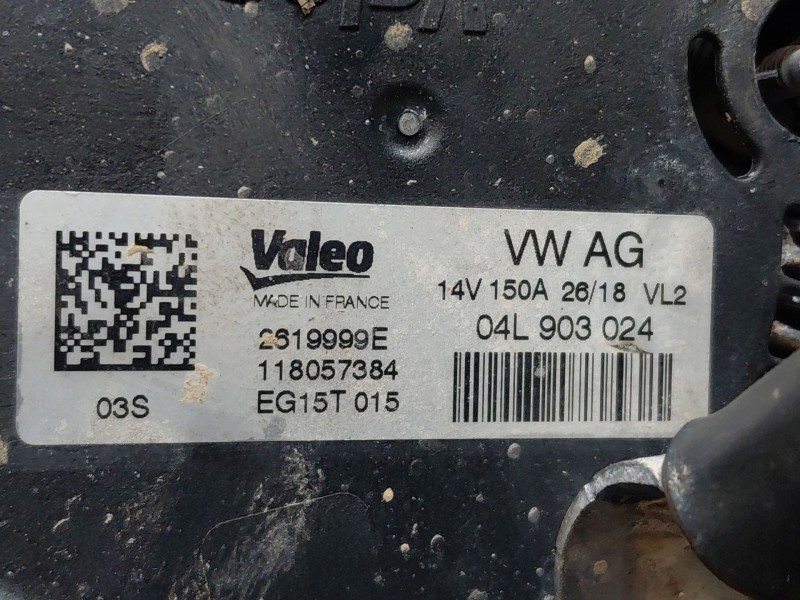 Recambio de alternador para audi a4 avant (8w5) s line referencia OEM IAM   