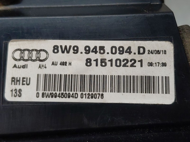 Recambio de piloto trasero derecho interior para audi a4 avant (8w5) s line referencia OEM IAM   