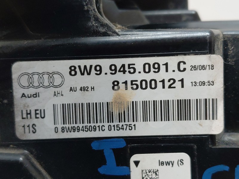 Recambio de piloto trasero izquierdo para audi a4 avant (8w5) s line referencia OEM IAM   