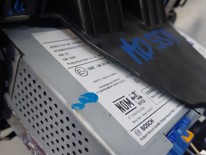 Recambio de pantalla multifuncion para opel corsa f hybrid referencia OEM IAM 9852916980  