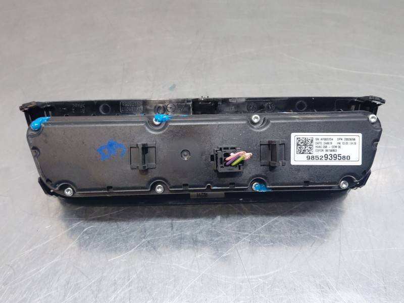 Recambio de mando climatizador para opel corsa f hybrid referencia OEM IAM 9852939580  