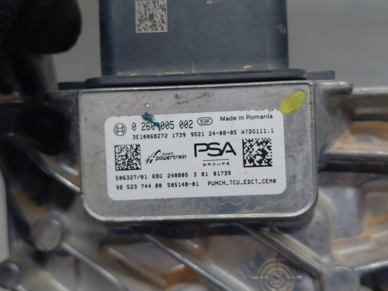 Recambio de centralita cambio automatico para opel corsa f hybrid referencia OEM IAM 9852374480  