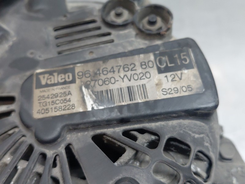 Recambio de alternador para citroën c3 i (fc_, fn_) 1.4 hdi referencia OEM IAM 9646476280  