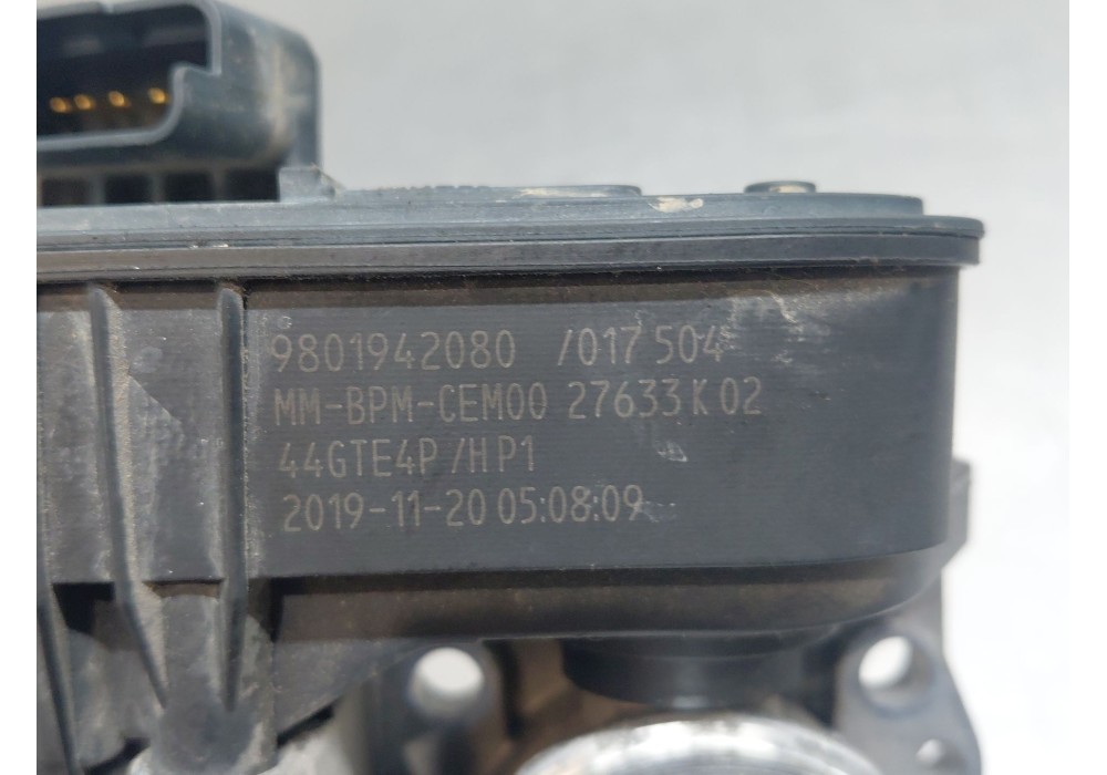 Recambio de caja mariposa para opel corsa f (p2jo) 1.2 (68) referencia OEM IAM 9801942080  