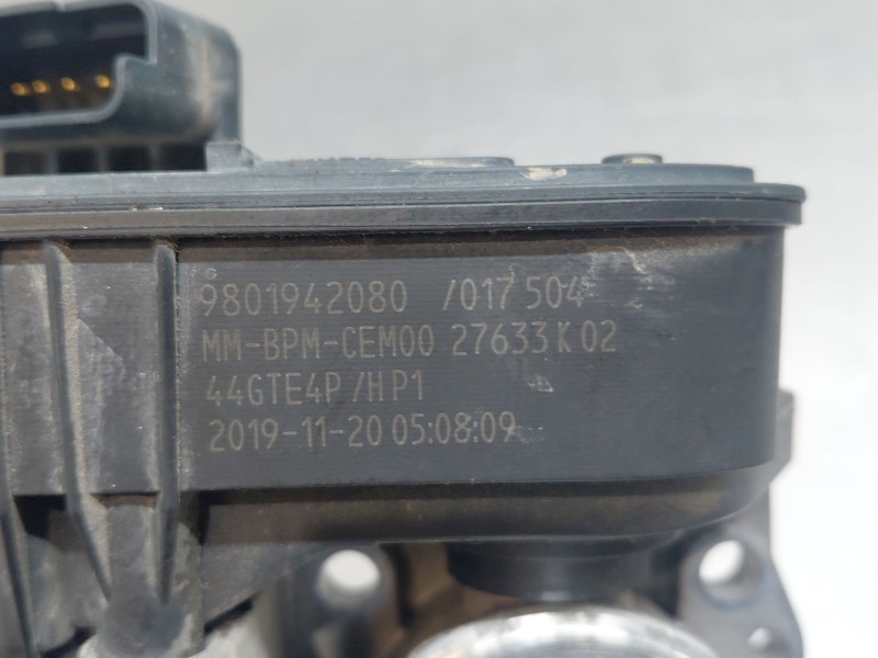 Recambio de caja mariposa para opel corsa f (p2jo) 1.2 (68) referencia OEM IAM 9801942080  