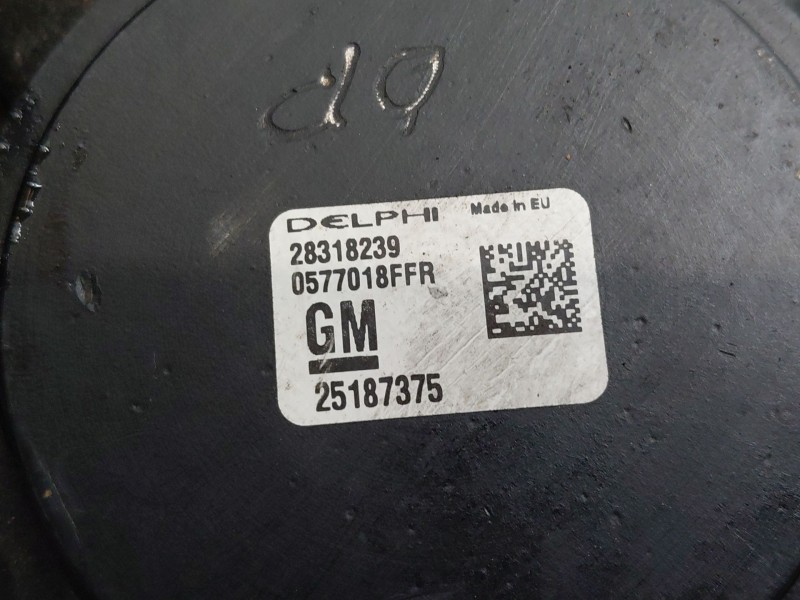 Recambio de bomba inyeccion para chevrolet cruze lt referencia OEM IAM 25187375  