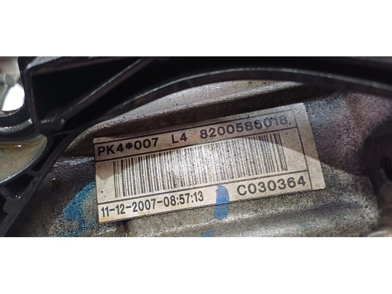 Recambio de caja cambios para renault laguna grandtour iii authentique referencia OEM IAM PK4007   Recambio de caja cambios para renault laguna grandtour iii authentique referencia OEM IAM PK4007