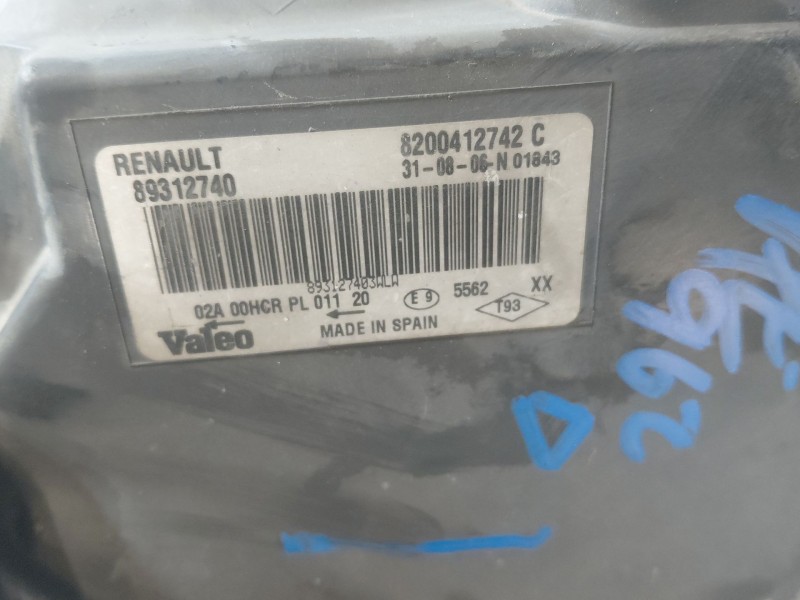 Recambio de faro derecho para renault megane ii coupé-cabriolet (em0/1_) 1.6 16v referencia OEM IAM   