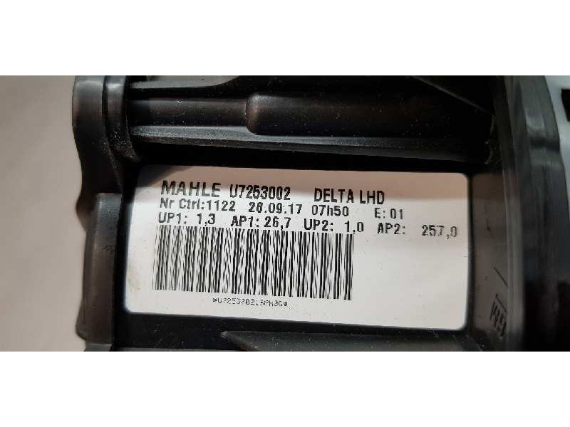 Recambio de motor calefaccion para opel zafira (c) excellence start/stop referencia OEM IAM 13276230   Recambio de motor calefaccion para opel zafira (c) excellence start/stop referencia OEM IAM 13276230