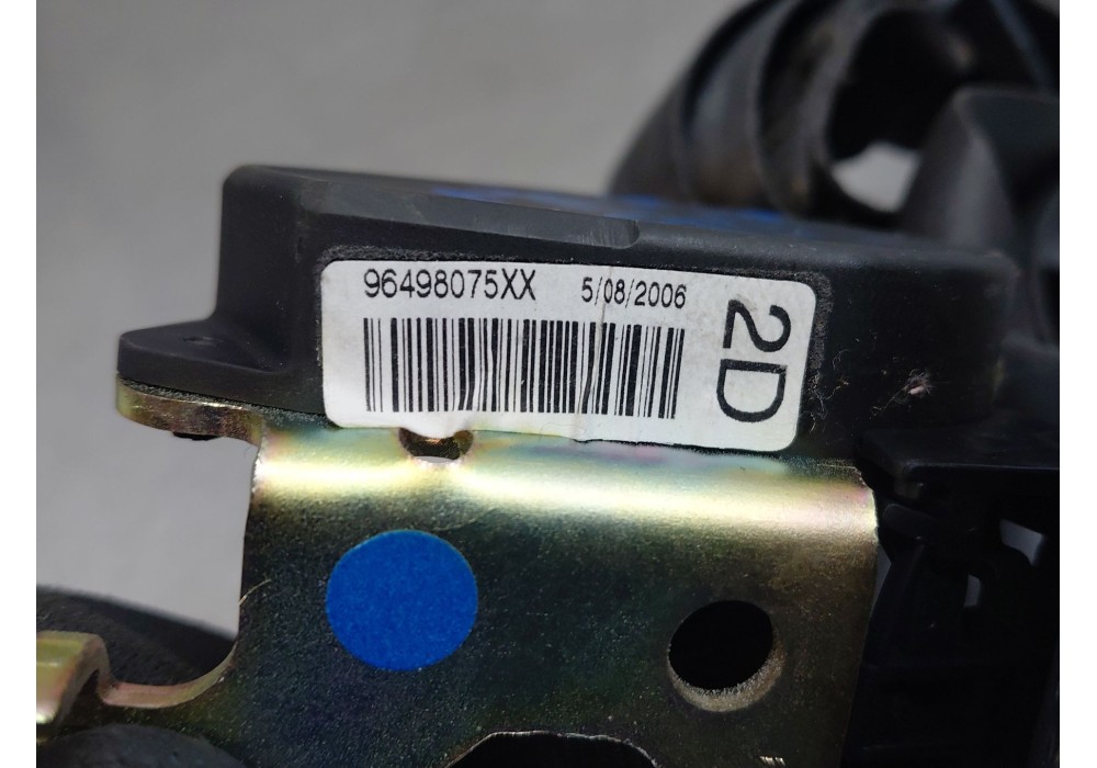 Recambio de cinturon seguridad trasero derecho para peugeot 207/207+ (wa_, wc_) 1.4 referencia OEM IAM   