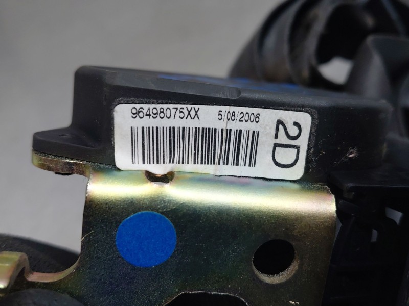 Recambio de cinturon seguridad trasero derecho para peugeot 207/207+ (wa_, wc_) 1.4 referencia OEM IAM   