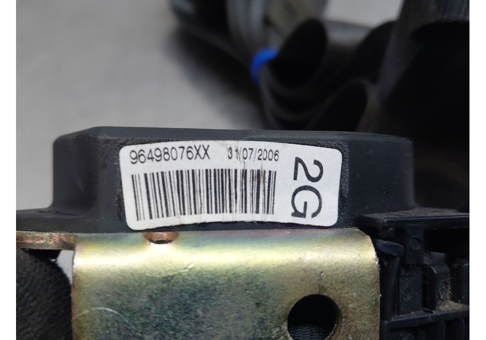 Recambio de cinturon seguridad trasero izquierdo para peugeot 207/207+ (wa_, wc_) 1.4 referencia OEM IAM   