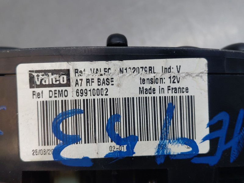 Recambio de mando climatizador para peugeot 207/207+ (wa_, wc_) 1.4 referencia OEM IAM   