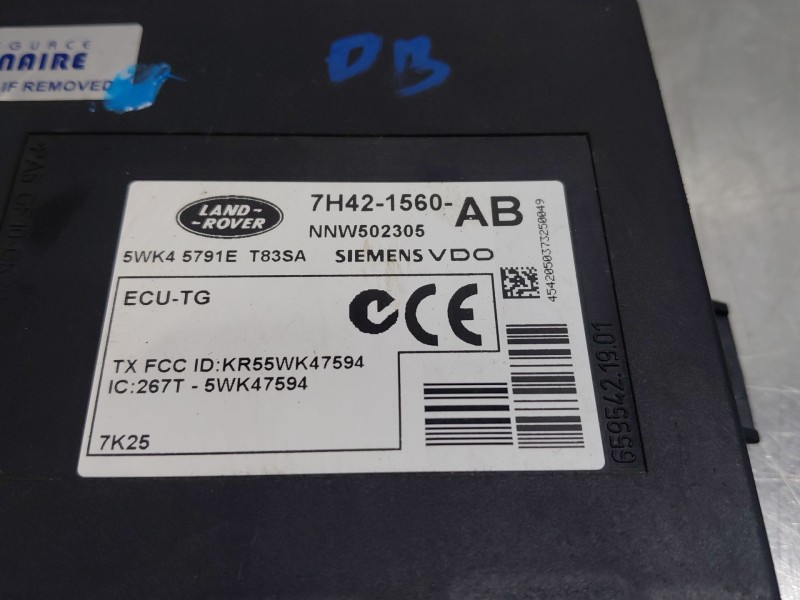 Recambio de modulo electronico para land rover range rover sport i (l320) 4.2 4x4 referencia OEM IAM   