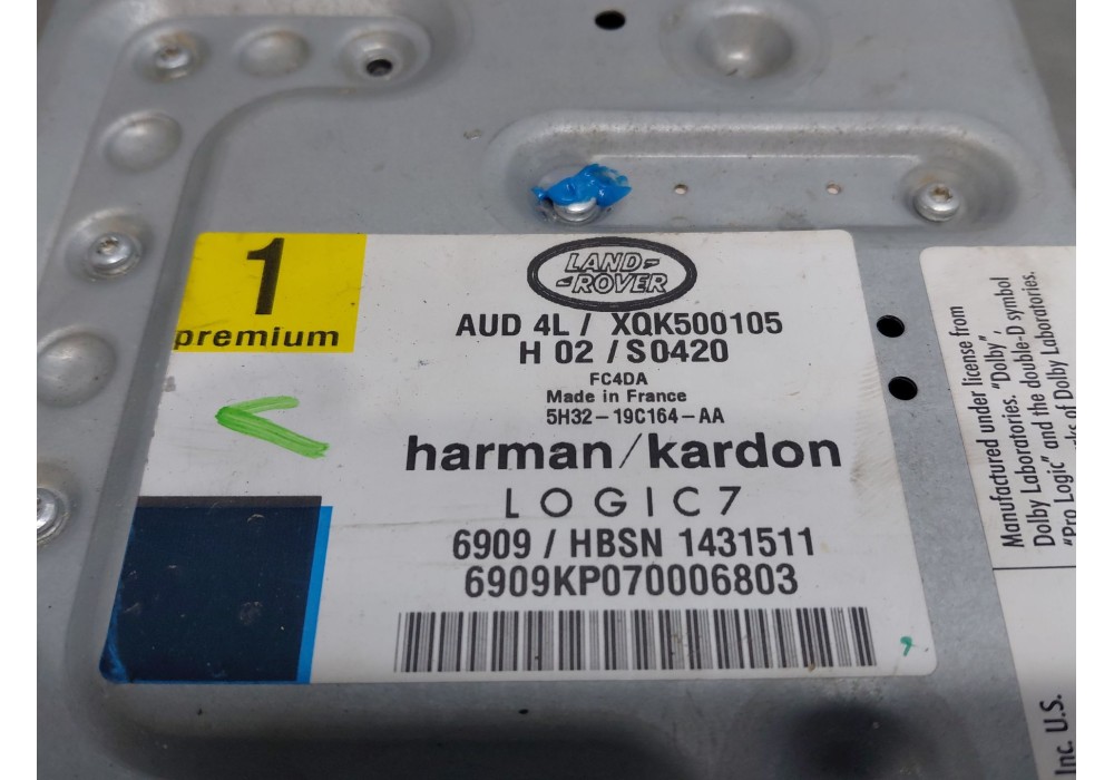 Recambio de modulo electronico para land rover range rover sport i (l320) 4.2 4x4 referencia OEM IAM   