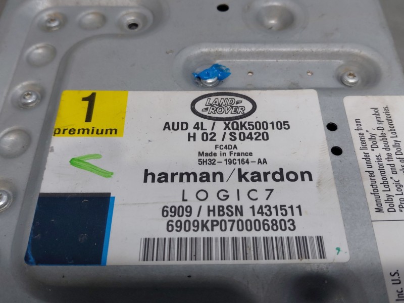Recambio de modulo electronico para land rover range rover sport i (l320) 4.2 4x4 referencia OEM IAM   