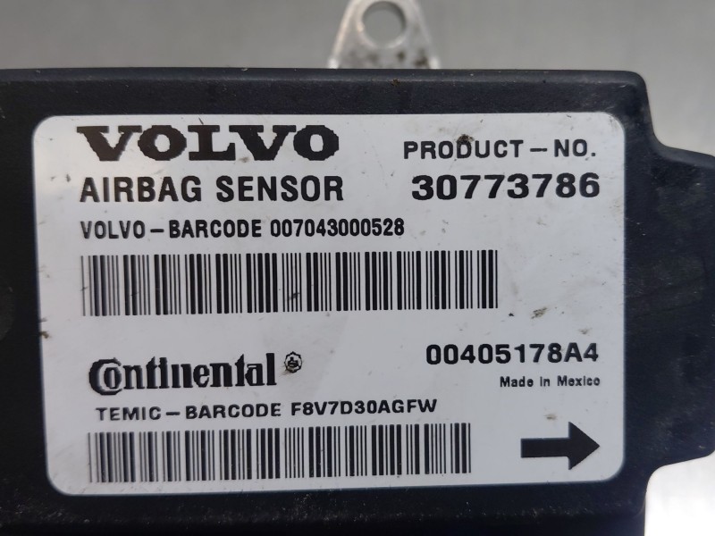 Recambio de centralita airbag para volvo c30 (533) 1.6 d referencia OEM IAM   