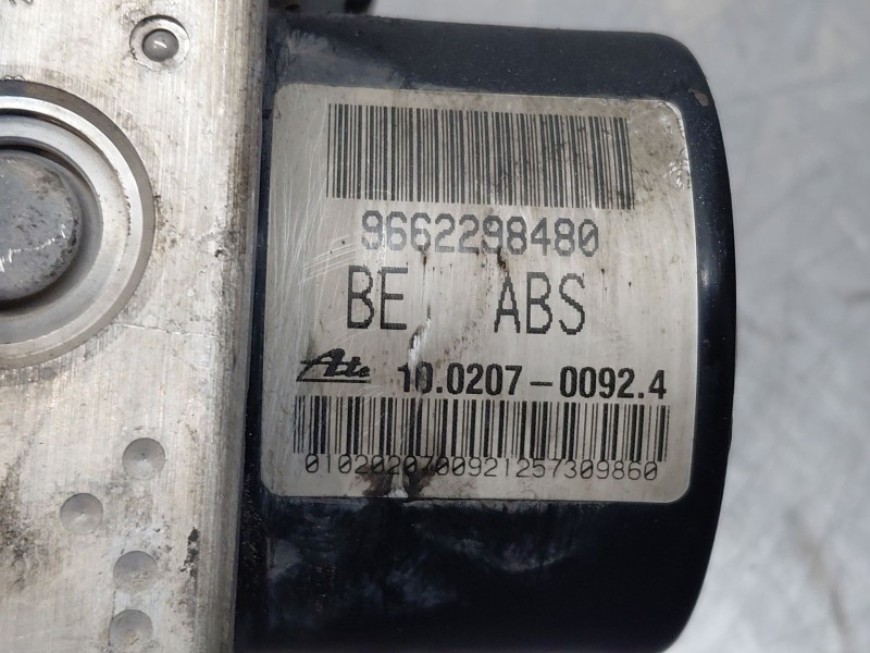 Recambio de abs para peugeot 207/207+ (wa_, wc_) 1.4 hdi referencia OEM IAM 9662298480  