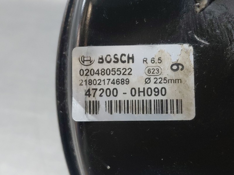 Recambio de servofreno para peugeot 108 1.0 vti 72 referencia OEM IAM 1612195580 472000H090 