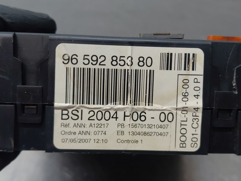 Recambio de caja reles / fusibles para peugeot 207/207+ (wa_, wc_) 1.4 hdi referencia OEM IAM 9659285380  
