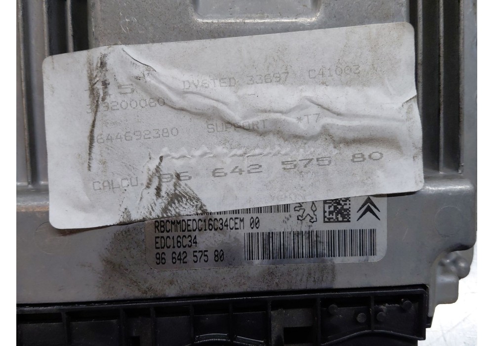 Recambio de centralita motor uce para peugeot 308 i (4a_, 4c_) 1.6 hdi referencia OEM IAM 9664257580  