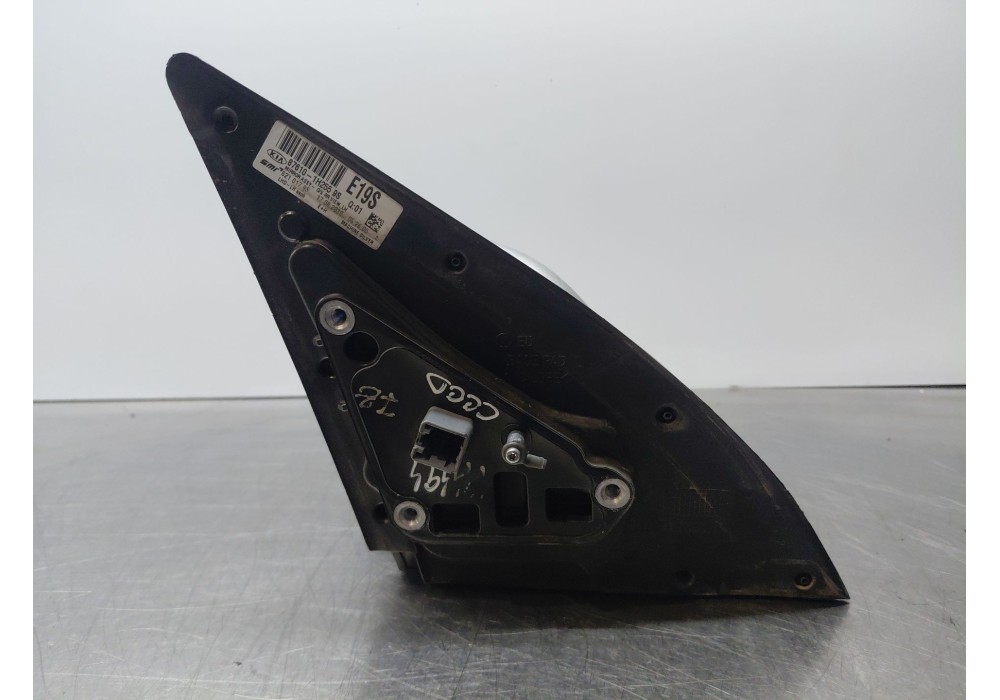 Recambio de retrovisor izquierdo para kia cee´d hatchback (ed) 1.6 crdi 90 referencia OEM IAM 876101H255  
