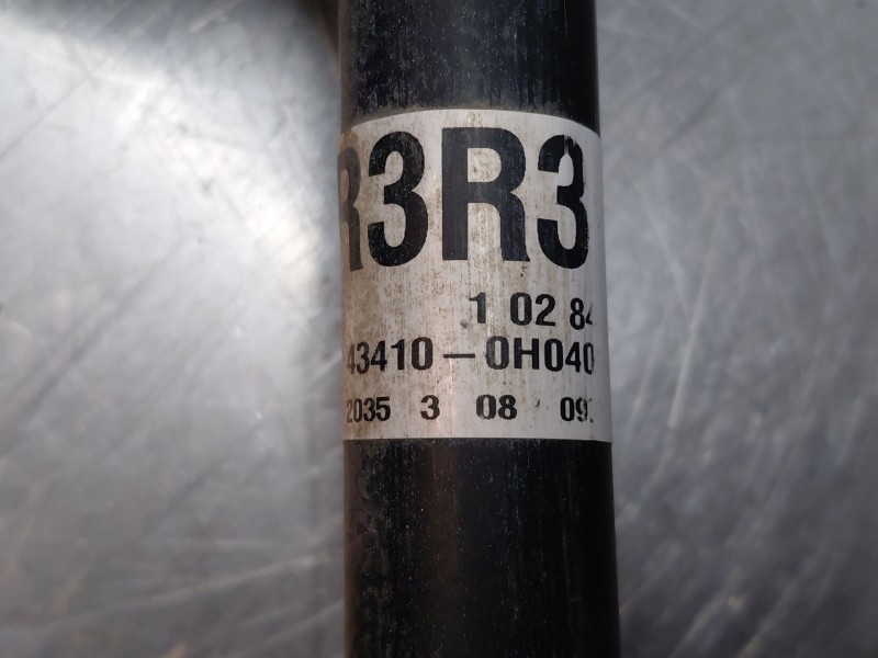 Recambio de transmision delantera derecha para peugeot 108 1.0 vti 72 referencia OEM IAM 434100H040  