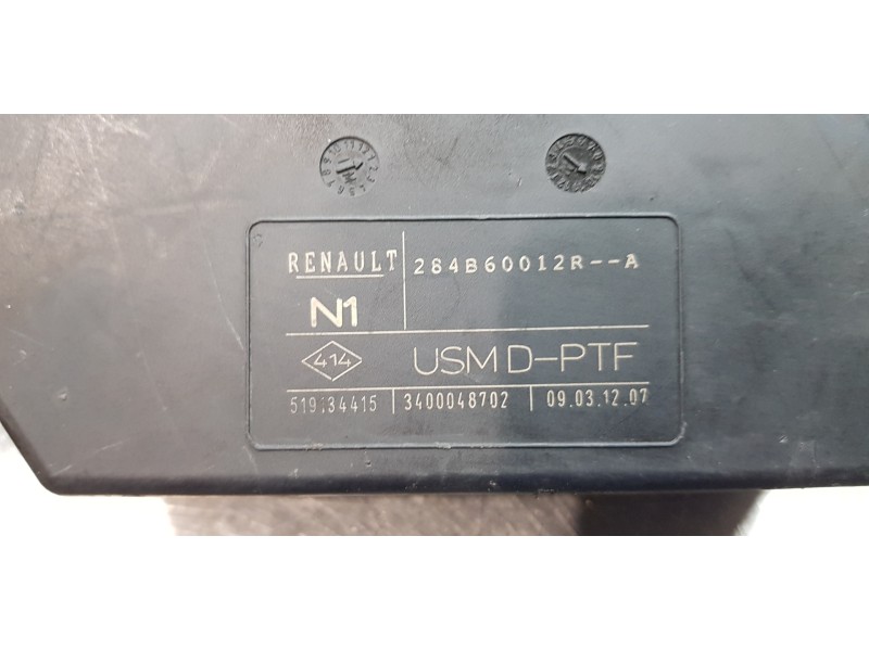 Recambio de caja reles / fusibles para renault laguna grandtour iii authentique referencia OEM IAM 284B60012R  