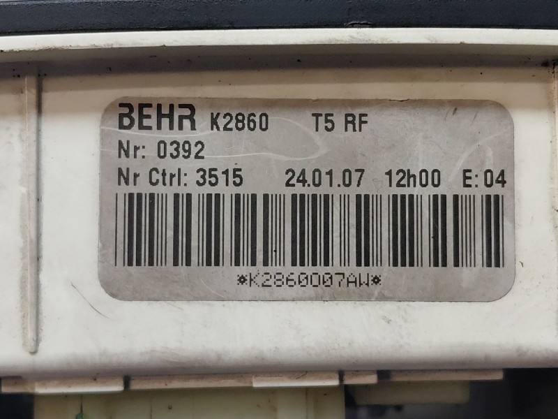Recambio de mando climatizador para peugeot 307 sw (3h) 1.6 hdi 90 referencia OEM IAM 6451VN  