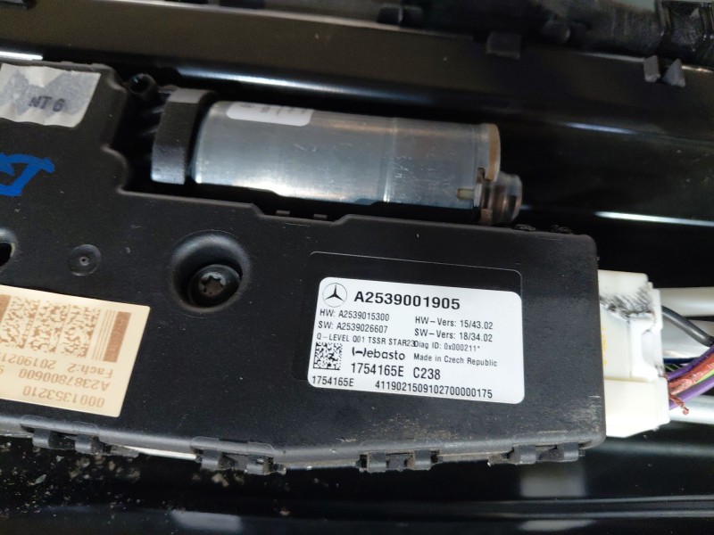 Recambio de techo para mercedes-benz clase e t-model (s213) e 350 d (213.222) referencia OEM IAM   
