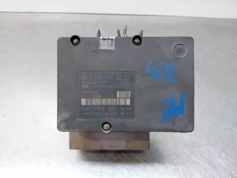 Recambio de abs para mercedes-benz clase c (w203) sportcoupe kompressor referencia OEM IAM A0044312512 A0034319412 