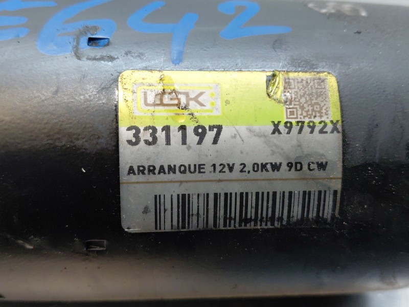 Recambio de motor arranque para fiat bravo ii (198_) 1.9 d multijet (198axc1b) referencia OEM IAM 51782321  