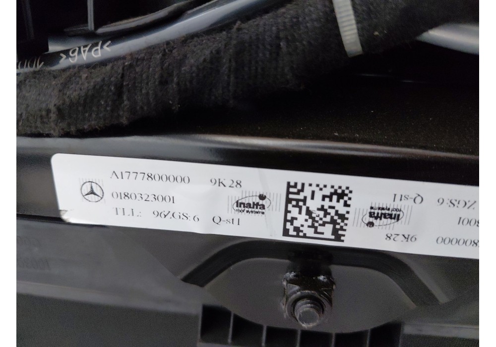 Recambio de techo electrico para mercedes-benz clase a (w177) a 180 d (177.003) referencia OEM IAM   