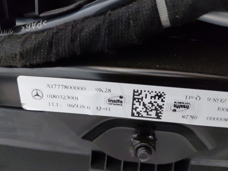 Recambio de techo electrico para mercedes-benz clase a (w177) a 180 d (177.003) referencia OEM IAM   
