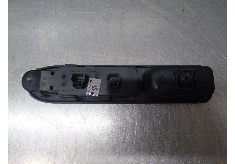 Recambio de mando elevalunas delantero izquierdo para peugeot 307 (3a/c) 1.6 hdi referencia OEM IAM 6554KT 96531124XT 