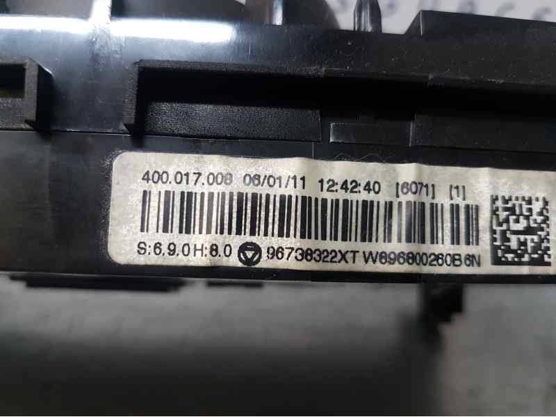 Recambio de mando climatizador para peugeot 3008 active referencia OEM IAM 96738322XT  