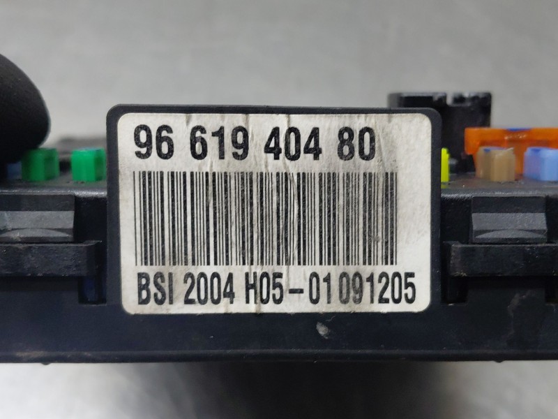 Recambio de caja reles / fusibles para peugeot 307 (3a/c) 1.6 hdi referencia OEM IAM 9661940480  