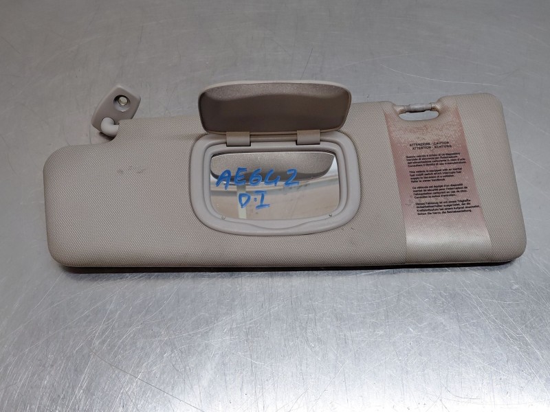 Recambio de parasol izquierdo para fiat bravo ii (198_) 1.9 d multijet (198axc1b) referencia OEM IAM 735499987  