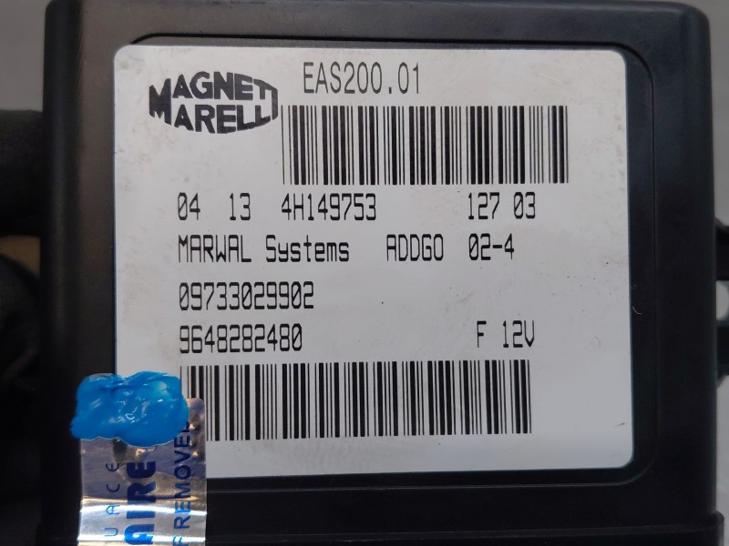 Recambio de modulo electronico para peugeot 307 break (3e) 2.0 hdi 110 referencia OEM IAM 9648282480  