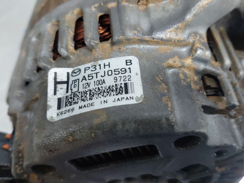 Recambio de alternador para mazda cx-3 (2019 - 2022) sky activ referencia OEM IAM P31H18300B A5TJ0591 