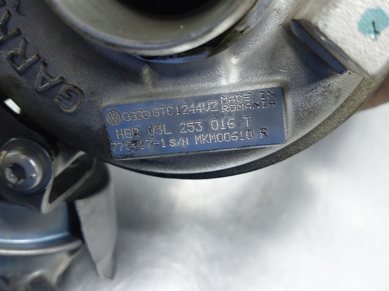 Recambio de turbocompresor para seat altea xl (5p5, 5p8) 1.6 tdi referencia OEM IAM 03L253016T  