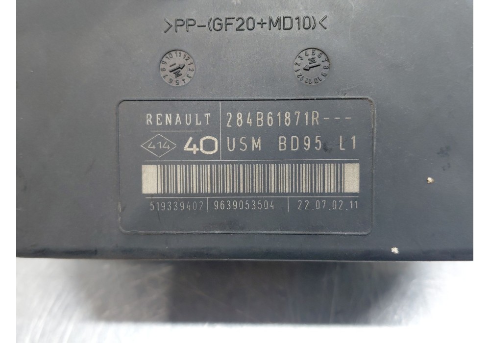 Recambio de caja reles / fusibles para renault megane iii grandtour (kz0/1) 1.5 dci referencia OEM IAM 284B61871R  