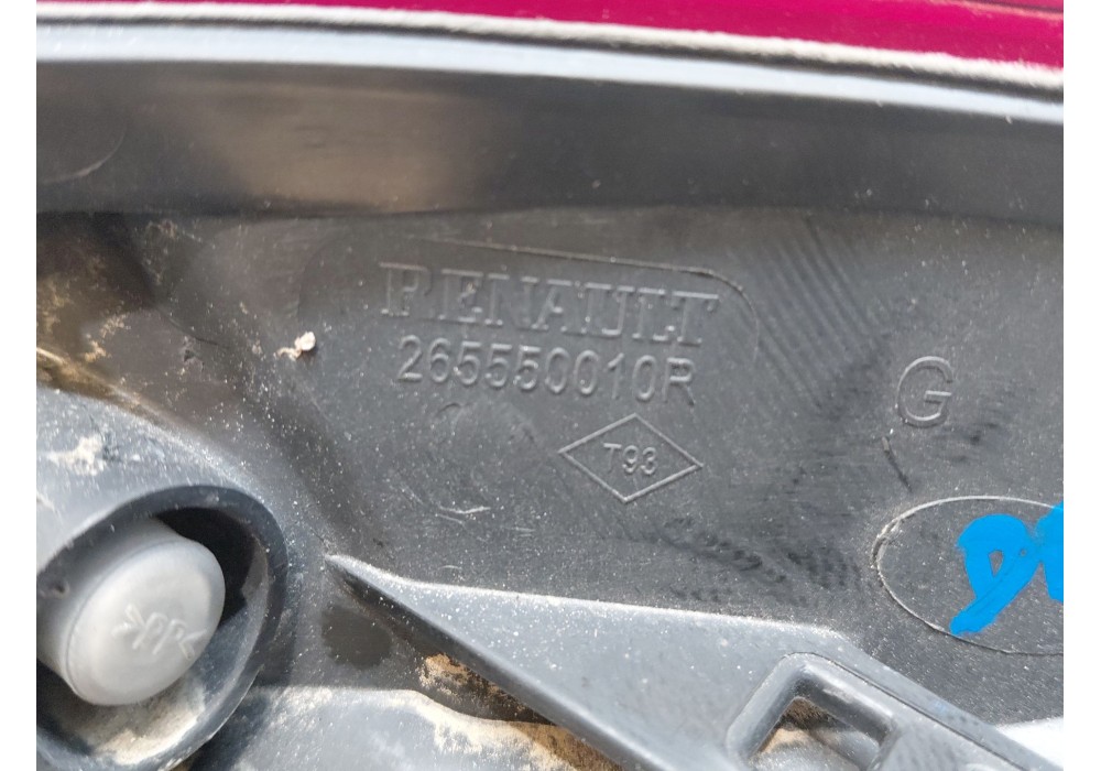 Recambio de piloto trasero izquierdo para renault megane iii grandtour (kz0/1) 1.5 dci referencia OEM IAM 265550010R  