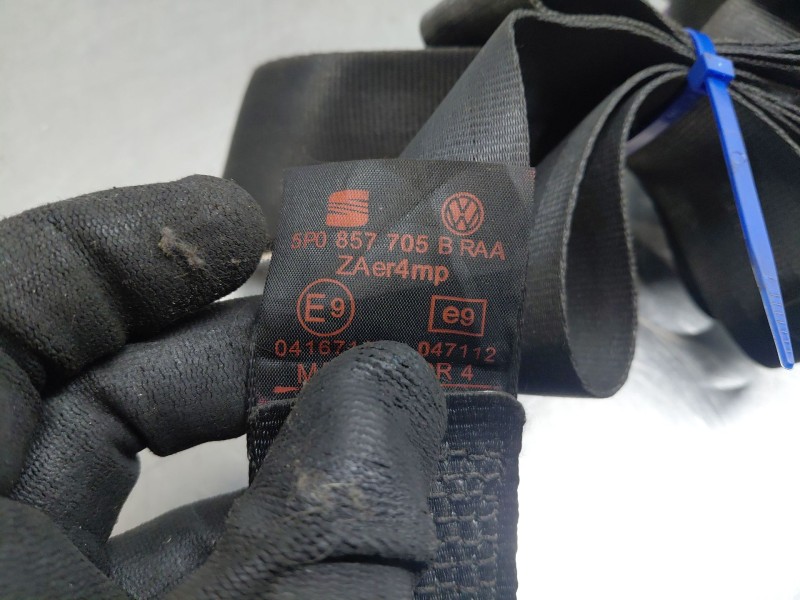 Recambio de cinturon seguridad delantero izquierdo para seat altea xl (5p5, 5p8) 1.6 tdi referencia OEM IAM 5P0857705BRAA  