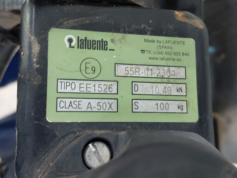 Recambio de refuerzo paragolpes trasero para jeep compass ii multiair referencia OEM IAM 82214659 A-50X 