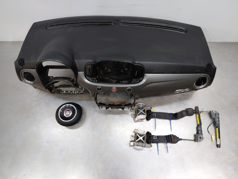 Recambio de kit airbag para fiat 500 dolcevita referencia OEM IAM 735640004  