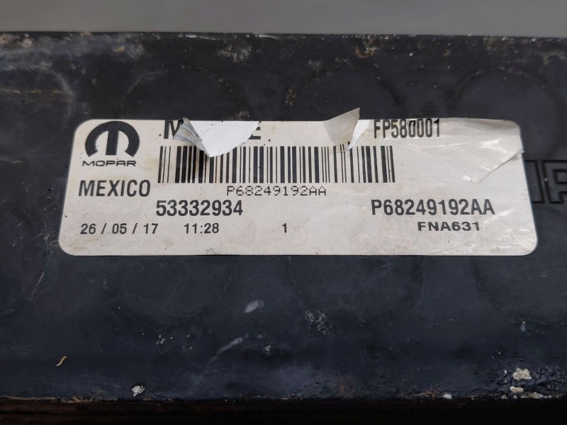 Recambio de intercooler para jeep compass ii multiair referencia OEM IAM 53332934 68249192AA 