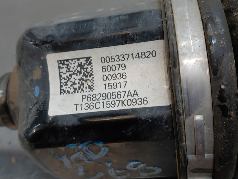 Recambio de transmision delantera izquierda para jeep compass ii multiair referencia OEM IAM P68290567AA  
