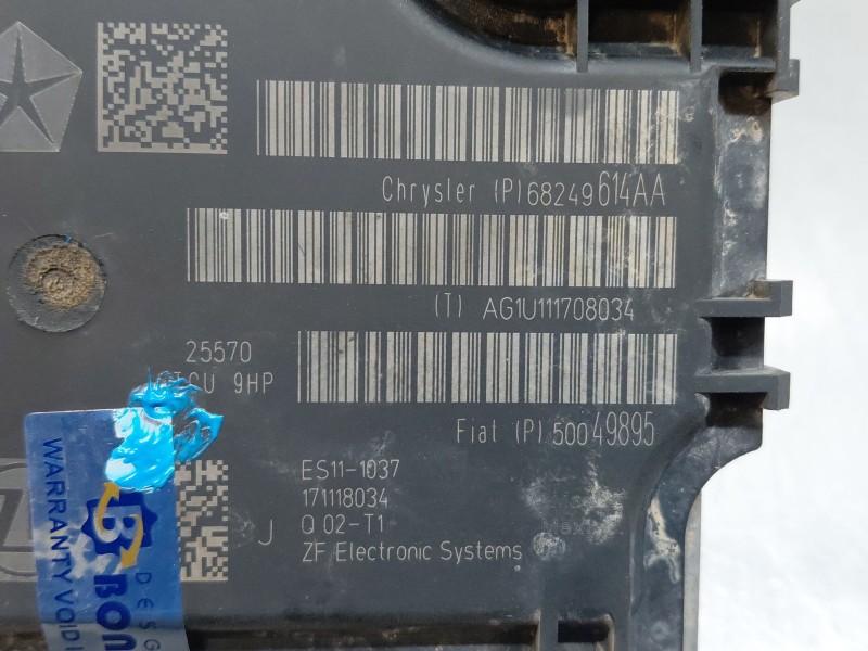 Recambio de centralita cambio automatico para jeep compass ii multiair referencia OEM IAM 50049895 68249614AA 